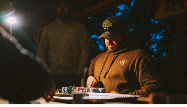 Cards on the table late into the night